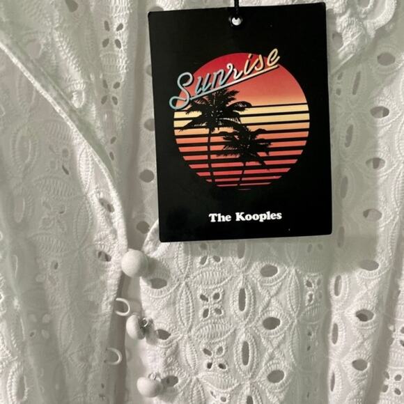 The Kooples Embroidery Romper white S - Picture 7 of 10